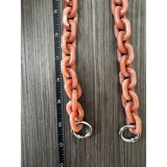 Coral Pink Bag Chain - Picture 2 of 4